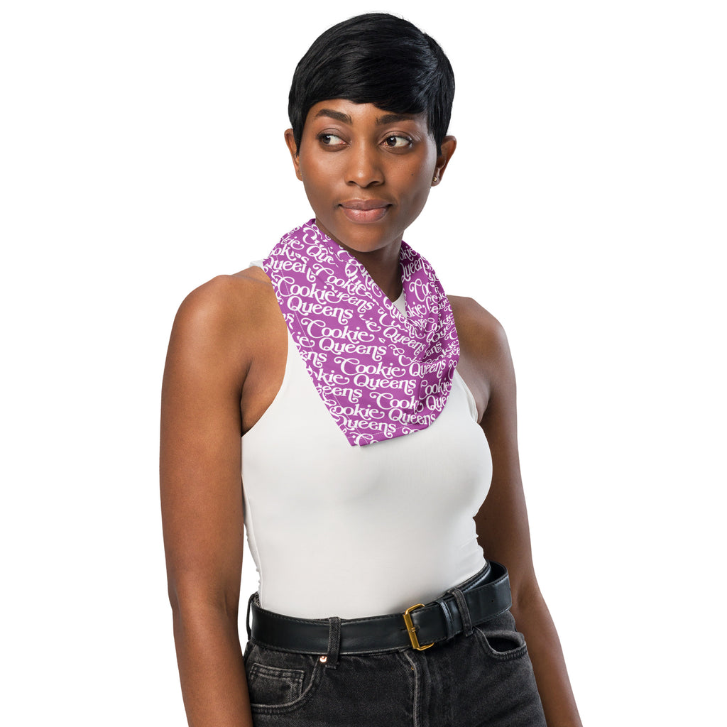 Bandana - Cookie Queens in Purple!