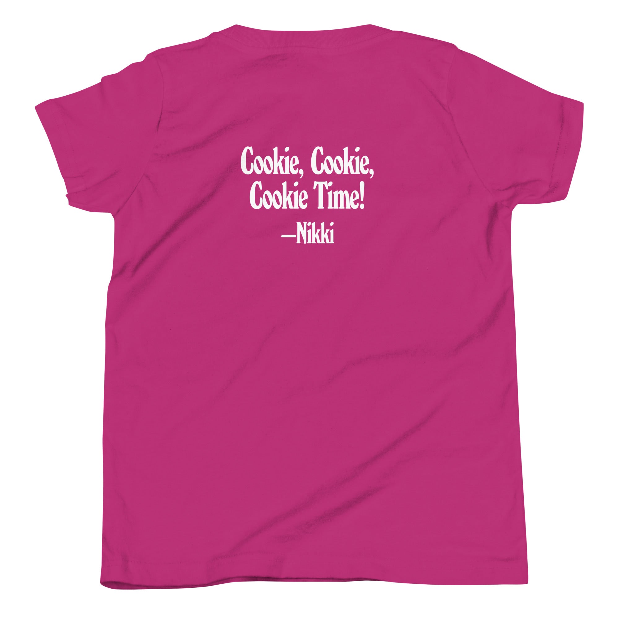 HERO COLLECTION: Nikki's Tee (Youth) - "Cookie, Cookie, Cookie Time!"